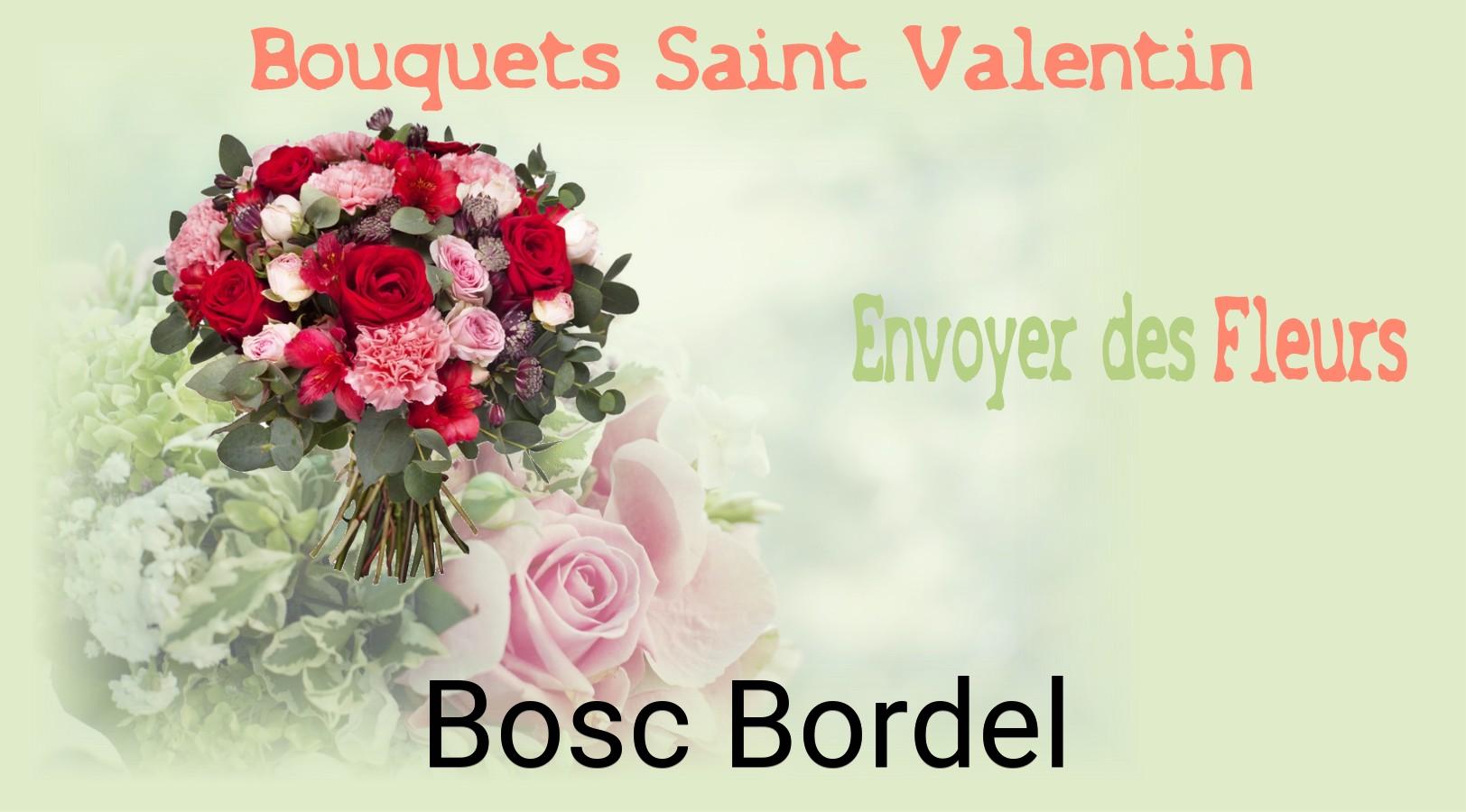 Roses de Saint-Valentin livrées à Bosc-Bordel